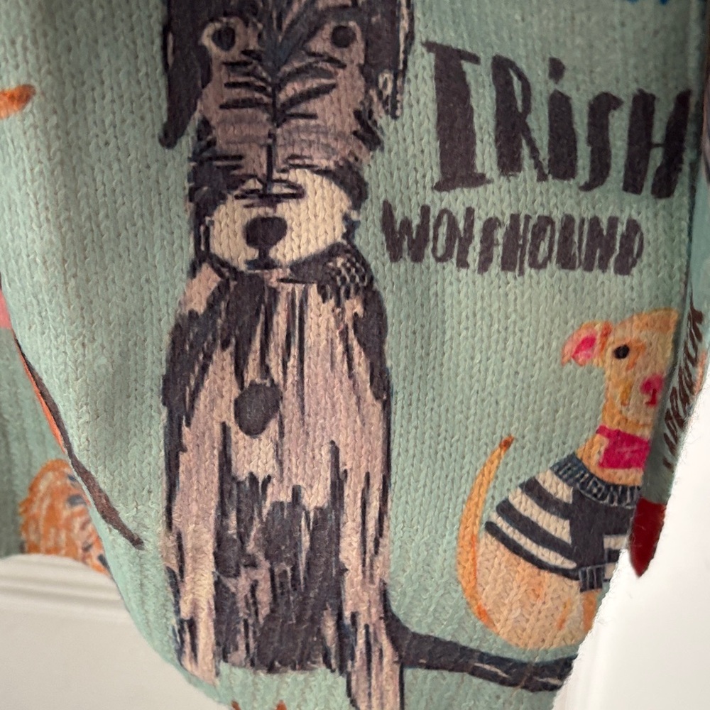 Dog Print Women's Top - Picture 10 of 13
